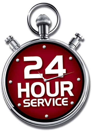 24/7 service in the metro area